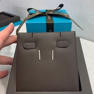 Birks Rosee Du Matin Diamond Bar Earrings